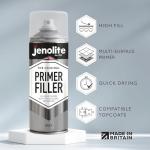 JENOLITE Grey Primer Filler Spray Paint – 400ml