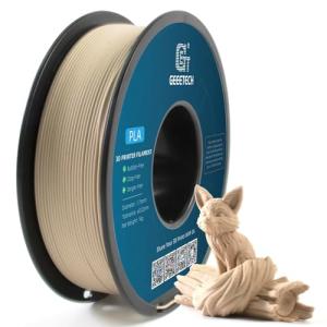 GEEETECH Wood PLA 1.75mm Filament - 1kg Spool