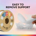 Matte White 3D Printer Filament 1.75mm, 1kg