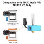Tina2 S 3D Printer Hotend Nozzle Kit