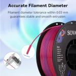 Sovol 1kg Tri-Color Silk PLA Filament 1.75mm