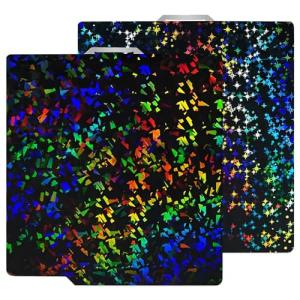 HIKUDIY Rainbow Confetti Build Plate for Bambu Lab