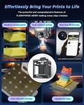 Flashforge Adventurer 5M 3D Printer: High-Speed FDM, Large Printing Size