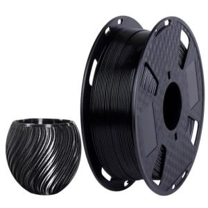 Black PETG Filament 1KG 1.75mm for 3D Printing