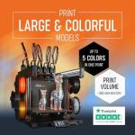 Prusa XL Assembled 5-Toolhead 3D Printer