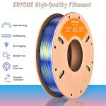 ERYONE 3D Silk PLA Filament 1.75mm, Multicolor