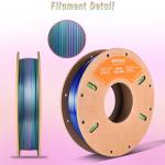 ERYONE 3D Silk PLA Filament 1.75mm, Multicolor