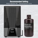 ELEGOO 8K Water Washable 3D Printer Resin 1000G