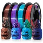 Eono 1.75mm Dual Color Silk PLA Filament Pack