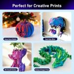 Eono 1.75mm Dual Color Silk PLA Filament Pack