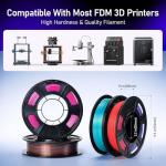 Eono 1.75mm Dual Color Silk PLA Filament Pack