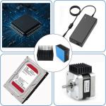 40mm Aluminum Heatsink Kit with Adhesive Tape