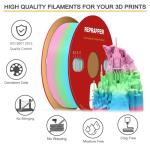 RepRapper Rainbow 3D Printer PLA Filament 1kg