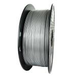 Silver PETG Filament 1.75mm for 3D Printing