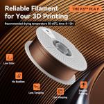 Kexcelled 1.75mm Metallic PLA 3D Printing Filament
