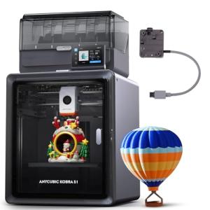 ANYCUBIC Kobra S1 Combo 3D Printer with AI
