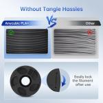ANYCUBIC PLA+ 1.75mm Black Filament for 3D Printing
