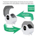 Kingroon 360° Filament Dryer Box for 3D Printing