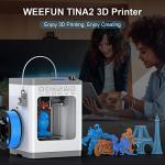 WEEFUN Tina2 Mini 3D Printer with Auto Leveling