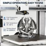 Metallic Silver PETG Filament 1.75mm - 1KG