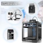 Black PETG Filament 1.75mm for 3D Printing