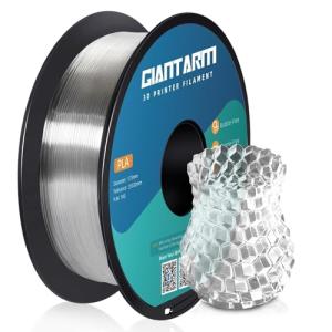 GIANTARM 1.75mm Transparent PLA Filament 1kg Spool