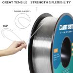 GIANTARM 1.75mm Transparent PLA Filament 1kg Spool