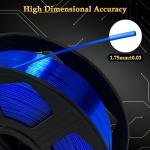YOYI TPU 3D Printer Filament in Blue