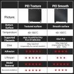 UniTak3D Ender 3 V3 SE PEI Build Plate