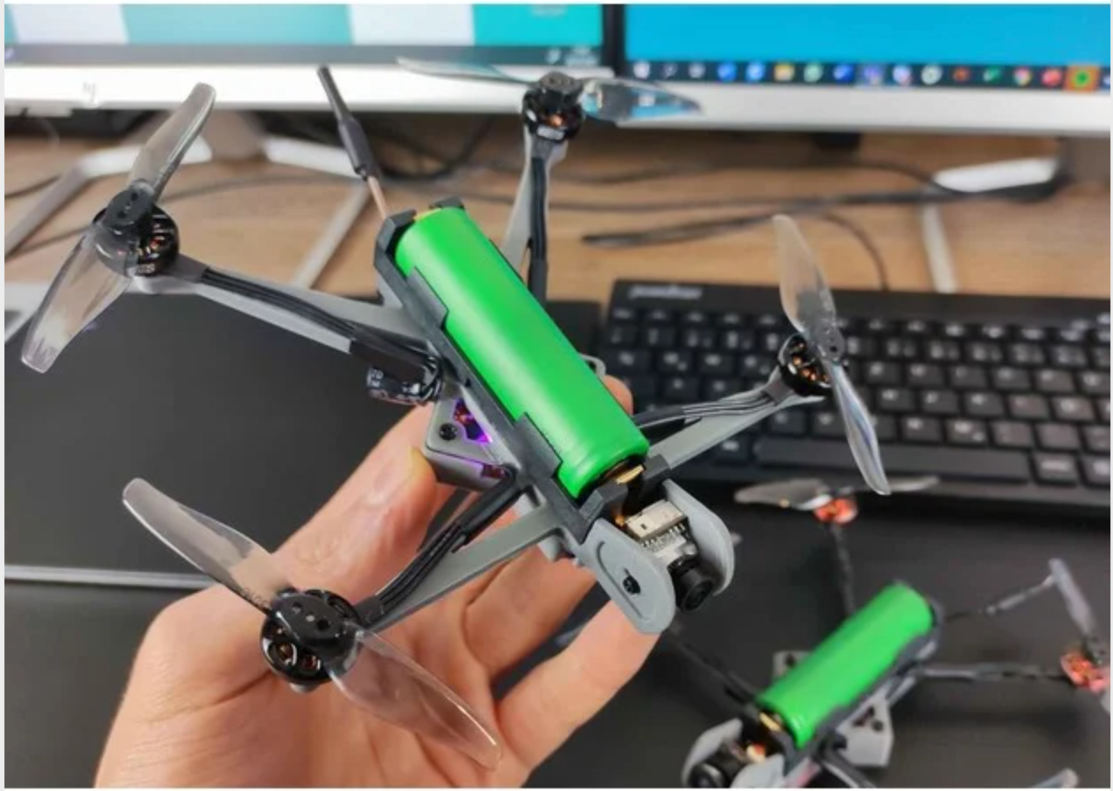 Dave_C_FPV's 3D Printed Nano Drone Frame (2PK)