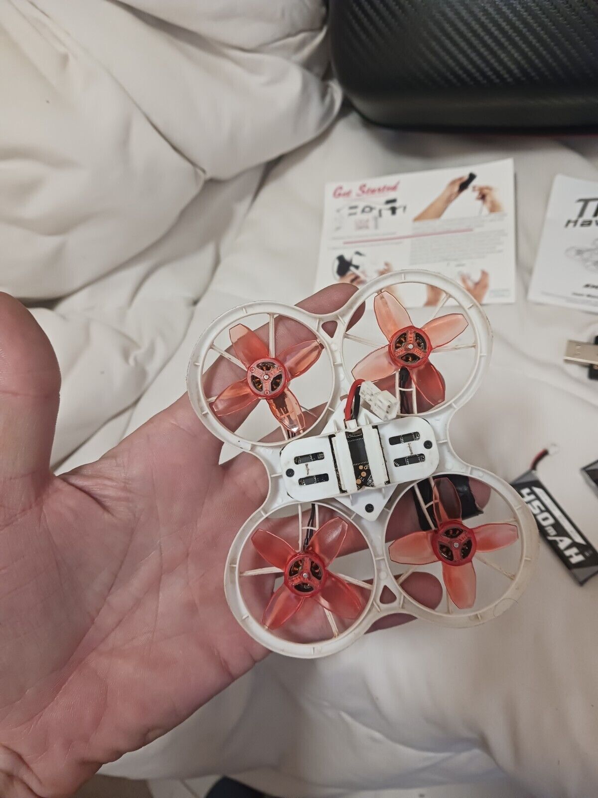 Indoor Racing Drone with FPV Goggles & Case