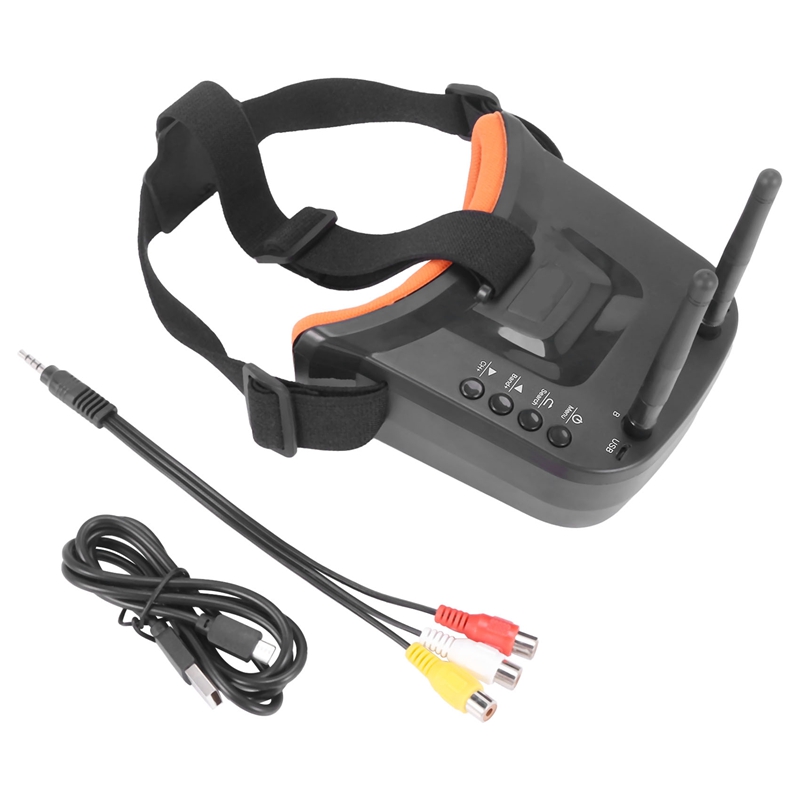 FPV Goggles: 3" Display, Double Antenna, 5.8G