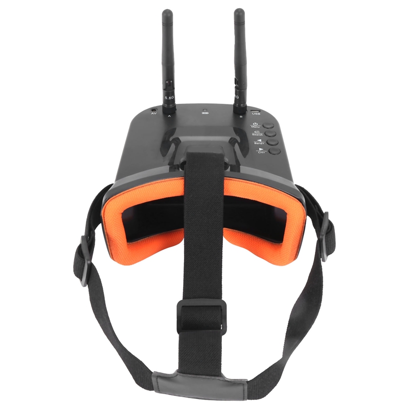 FPV Goggles with Double Antenna Reception for Drones