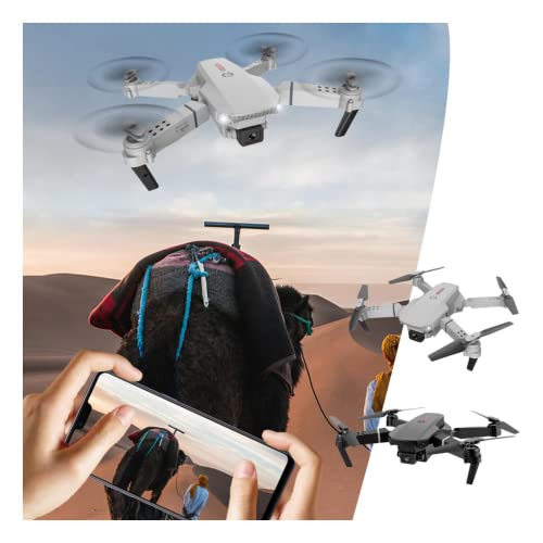 Folding Dual-Camera Aerial Drone with Remote Control