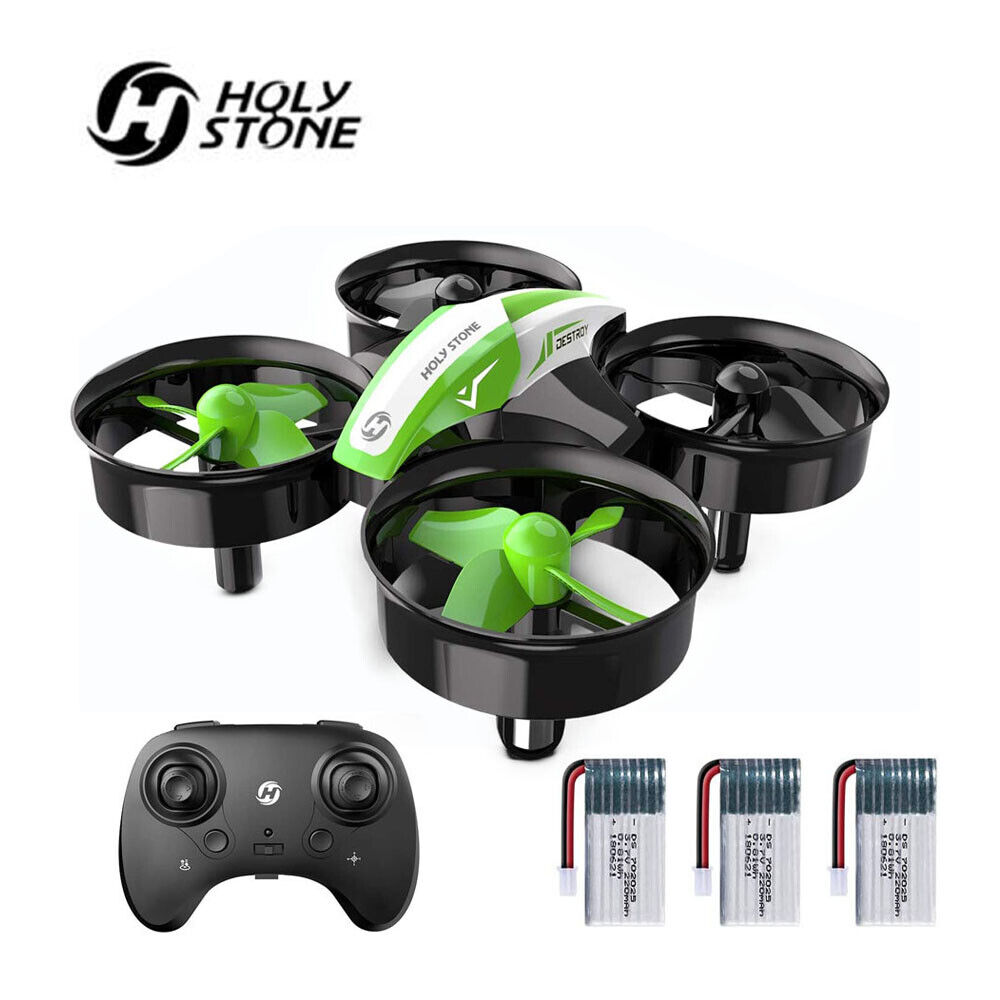 Holy Stone Mini RC Drone Quadcopter 3 Battery Helicopter HS210 3D Flip for Kids