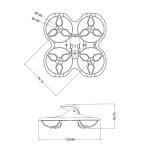 BETAFPV Cetus X 95mm Brushless Drone Frame