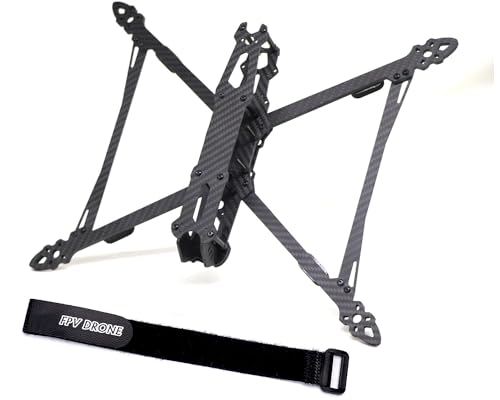 8-Inch FPV Drone Frame Kit - 3K Carbon Fiber