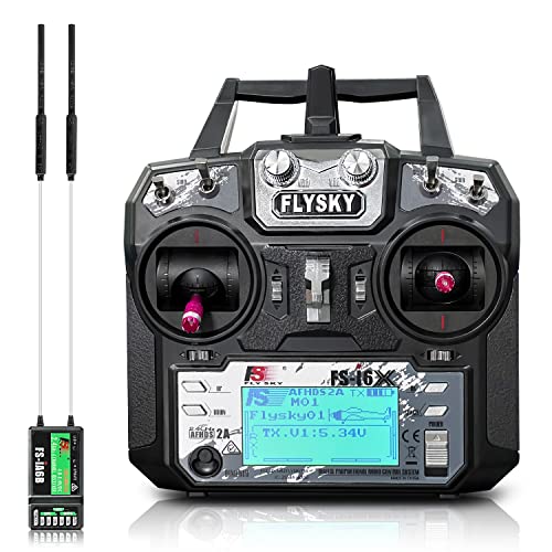 HAWK'S WORK FS-i6X 10 Ch RC Transmitter Combo