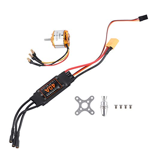 RF Brushless Motor and ESC Kit for Drones