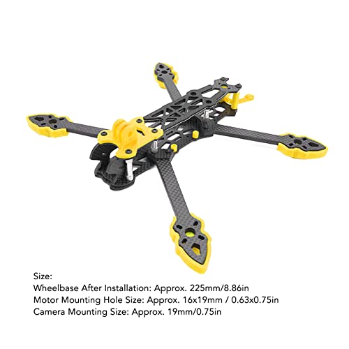 KENANLAN 225mm Carbon Fibre FPV Racing Frame