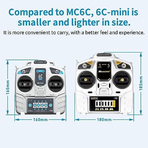 Lechnical 6CH 2.4G RC Transmitter and Receiver