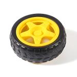 Dealikee 4-Pack DC Gear Motors with Wheels