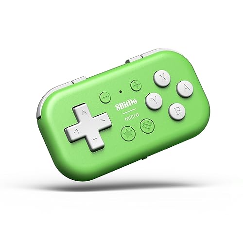 8Bitdo Micro Bluetooth Mini Gamepad Controller - Green