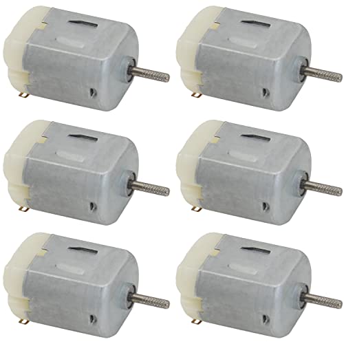 Casoter 130 High-Speed Mini DC Motors - 6 Pack