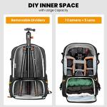 TARION Large Waterproof Camera Backpack for Drones