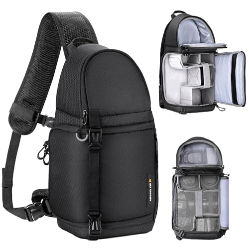 K&F Concept Waterproof Camera Sling Bag - 12L