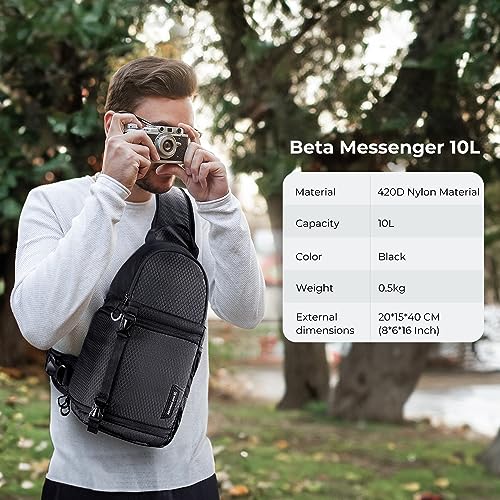 K&F Concept Waterproof Camera Sling Bag - 12L