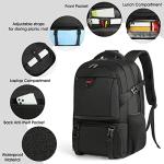 17.3" Laptop Backpack with Insulated Lunch Compartment
