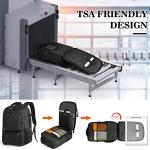 17.3" Laptop Backpack with Insulated Lunch Compartment