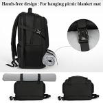 17.3" Laptop Backpack with Insulated Lunch Compartment